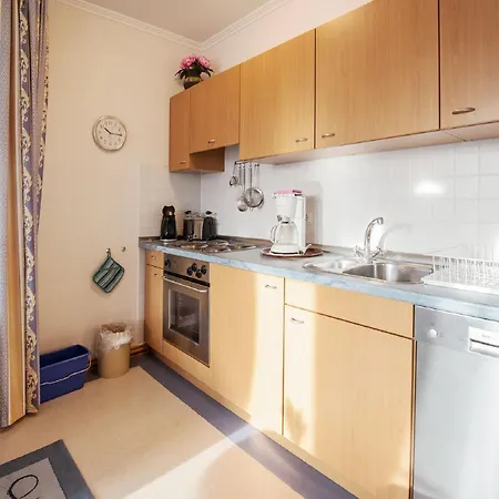 Duenenpark - Komfort Mit 1 Schlafzimmer Und Balkon Im Dachgeschoss 159 * 宾茨