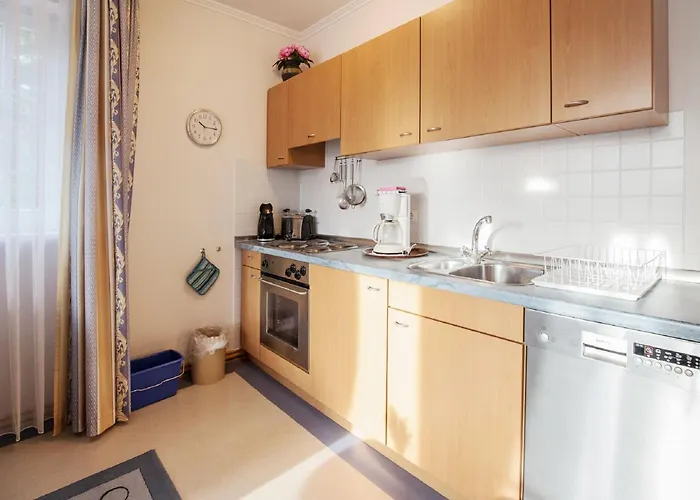 Dünenpark - Komfort Mit 1 Schlafzimmer Und Balkon Im Dachgeschoss 159 * Binz
